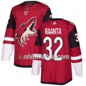 Arizona Coyotes Trikot Antti Raanta 32 Adidas 2017-2018 Maroon Authentic - Herren